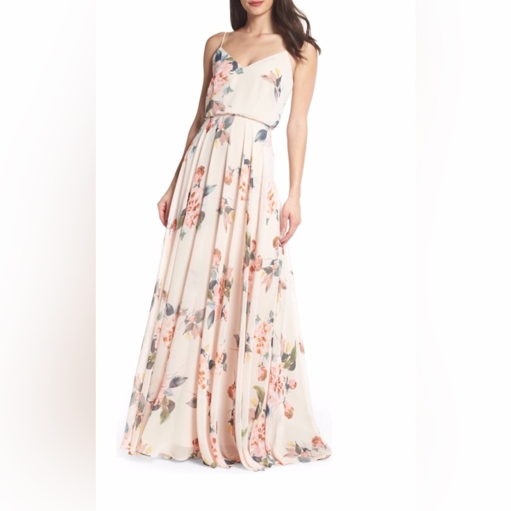 Jenny Yoo Chiffon Gown